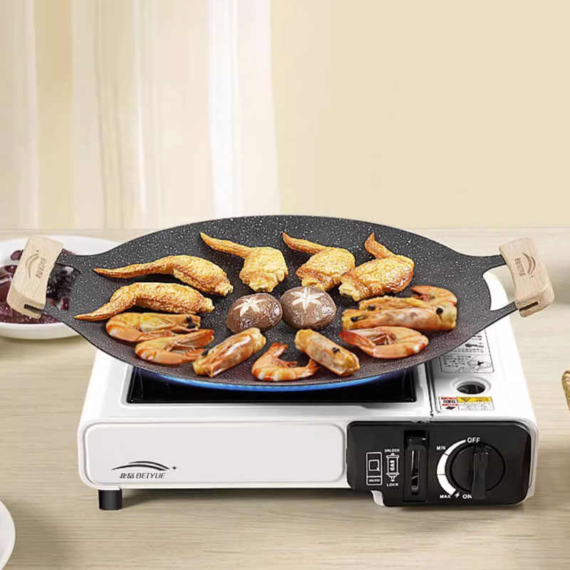 Korean Bbq Grill - ﻿ 26/30/33CM Outdoor Camping Grill Pan