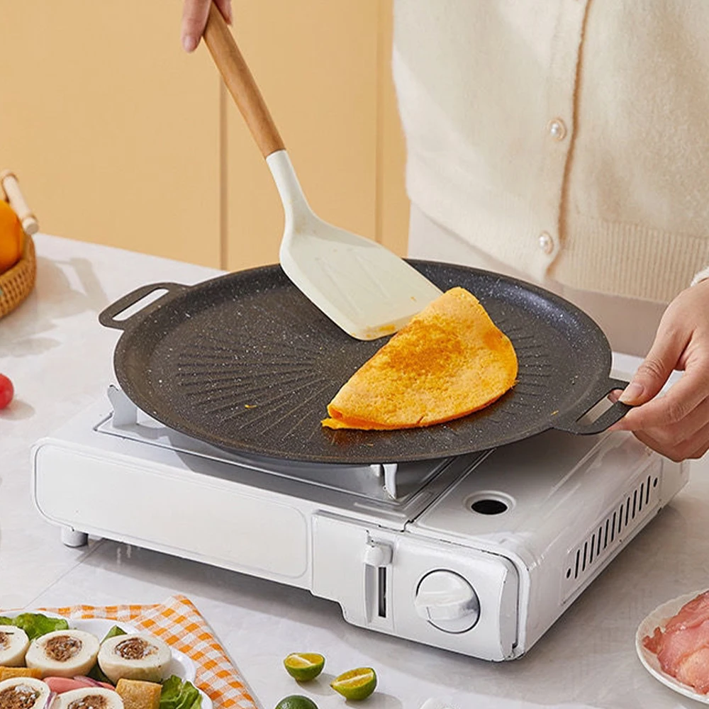 34CM Outdoor BBQ Grill Pan Non - Korean Bbq Grill ulasan dan harga