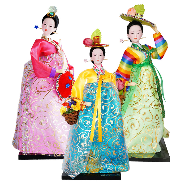 30 CM Korean National Doll Wed - Korean Lifestyle Movie ulasan dan harga