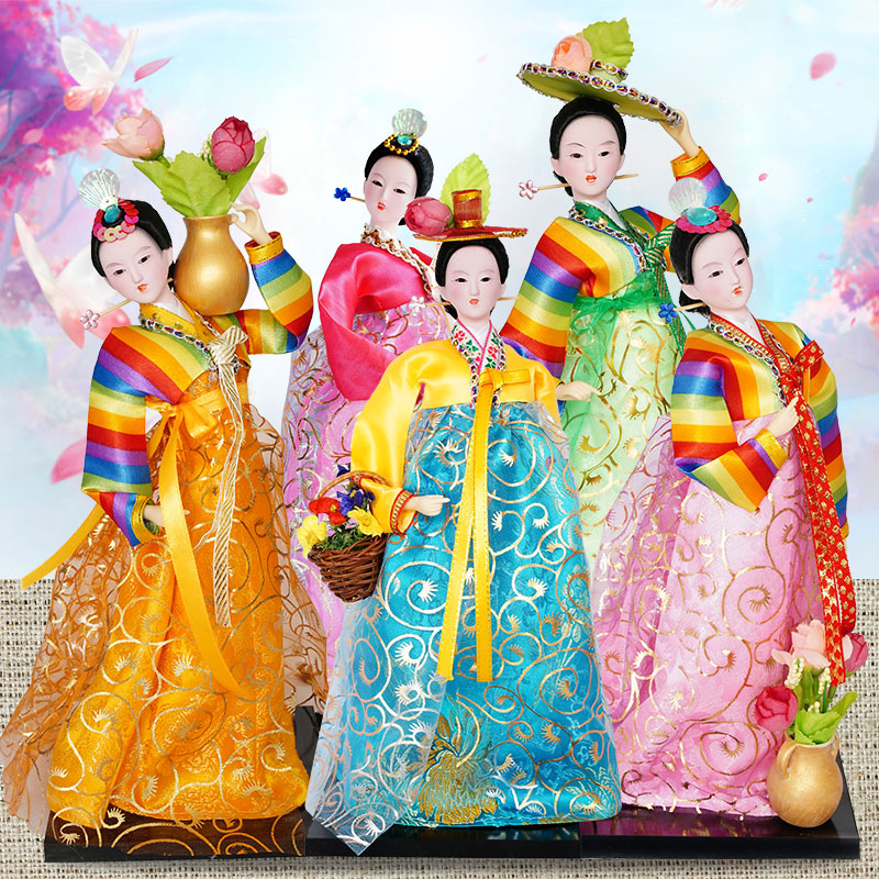 30 CM Korean National Doll Wed - Korean Lifestyle Movie ulasan dan harga