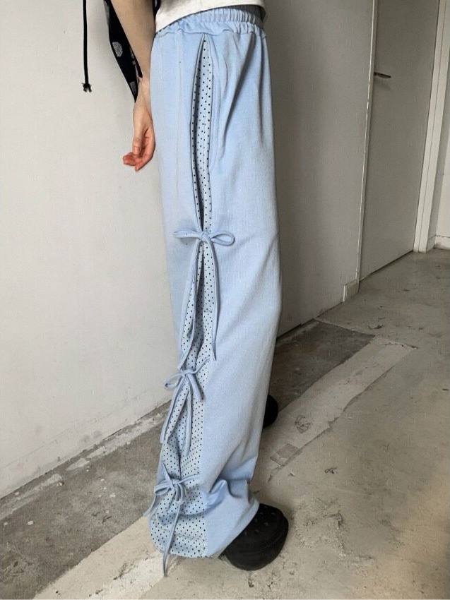 Autumn Winter Polka Dot Splice - Korean Pants Lifestyle ulasan dan harga
