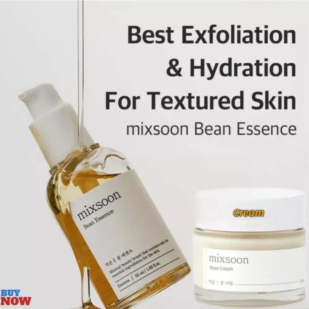 Mixsoon Bean Essence Cream Duo - Korean Skincare Routine ulasan dan harga