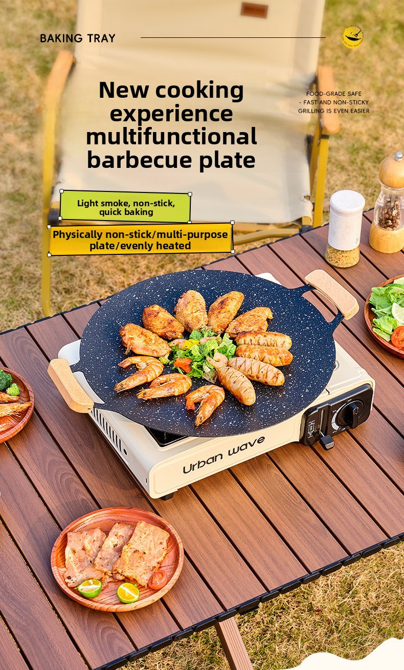 Korean Style BBQ Grill Pan Non - Korean Bbq Grill ulasan dan harga