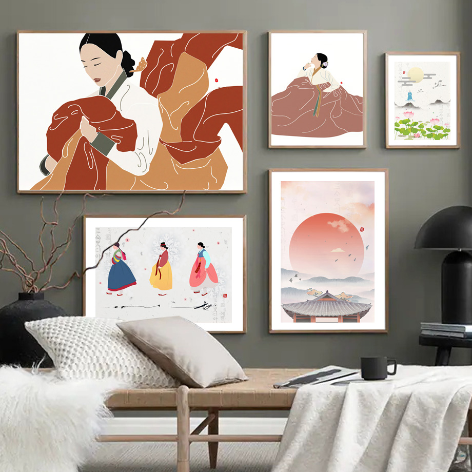 Korean Style Boho Hanbok Girl  - Modern Korean Lifestyle ulasan dan harga