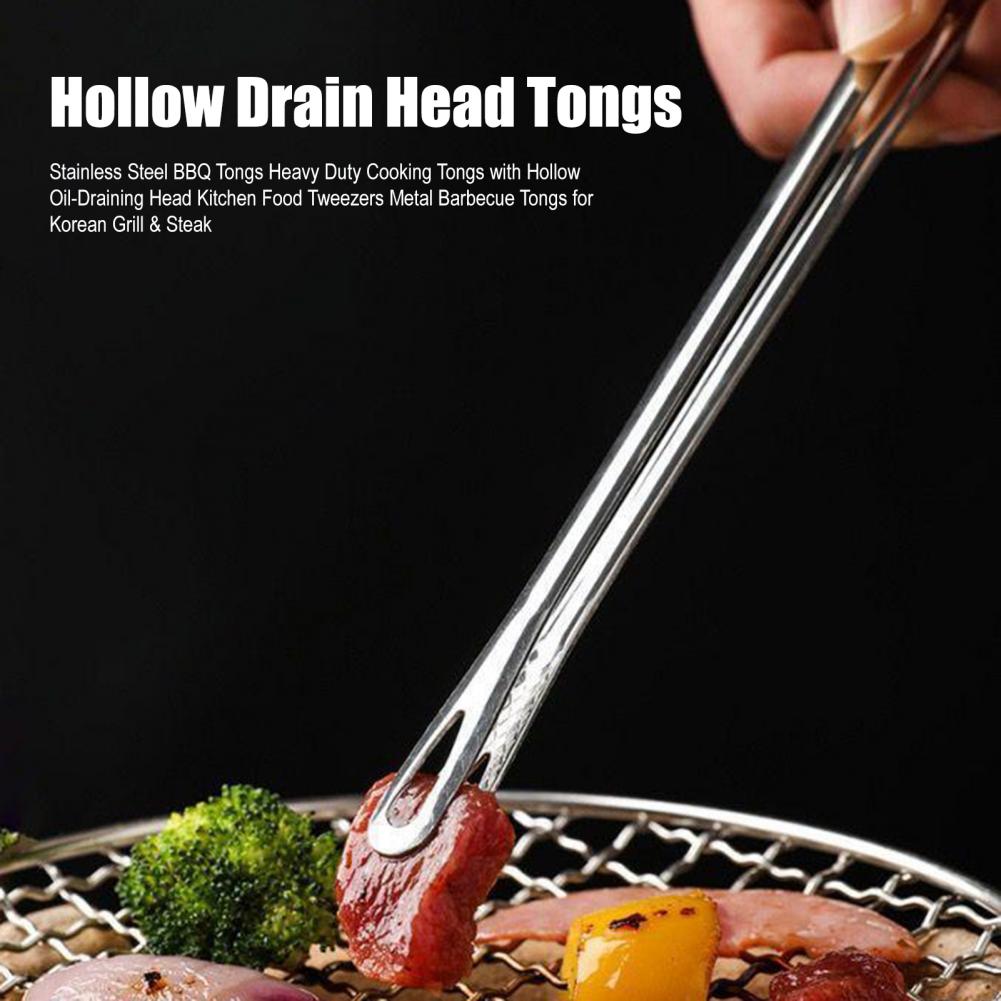 BBQ Tongs Heavy Duty Cooking T - Korean Bbq Grill ulasan dan harga