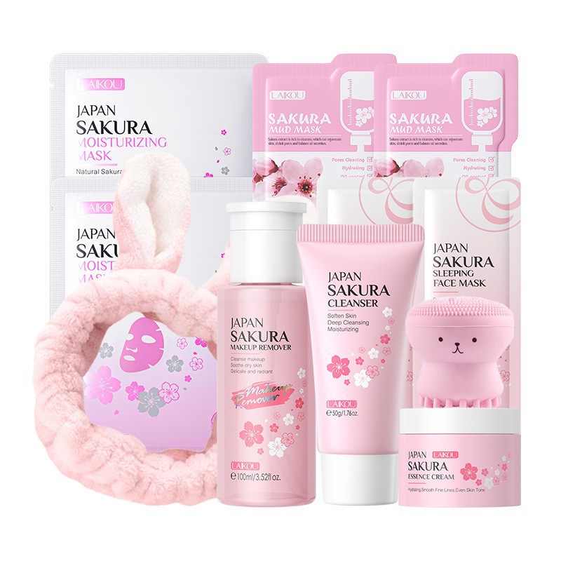 Korean Sakura Skincare Set Hyd - Korean Skincare Routine ulasan dan harga