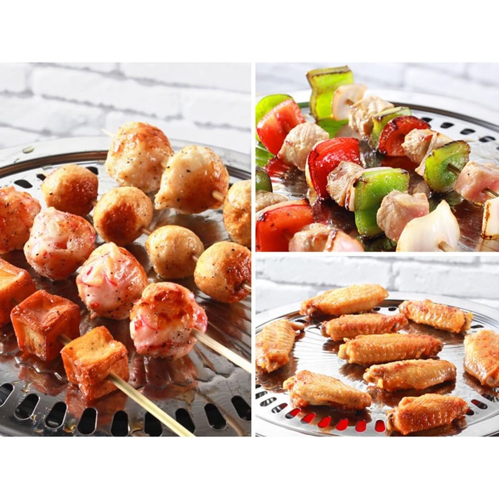 Korean BBQ Grill Pan Set with  - Korean Bbq Grill ulasan dan harga